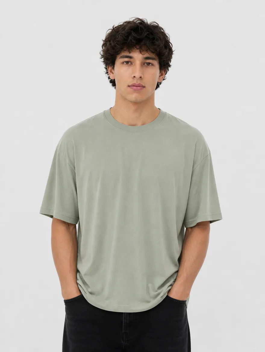 Pack 01 Oversize Verde Militar